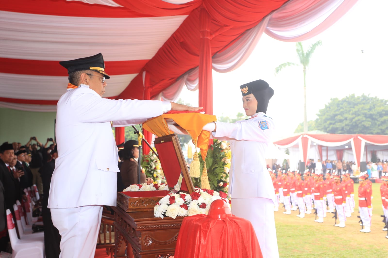 Momen HUT RI, Benyamin Ajak Anak Muda Gunakan Waktu Dengan Baik