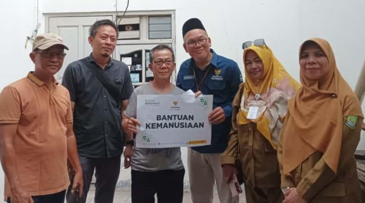 Baznas Kota Salurkan Rp200 Juta untuk Korban Bencana Sumatera 