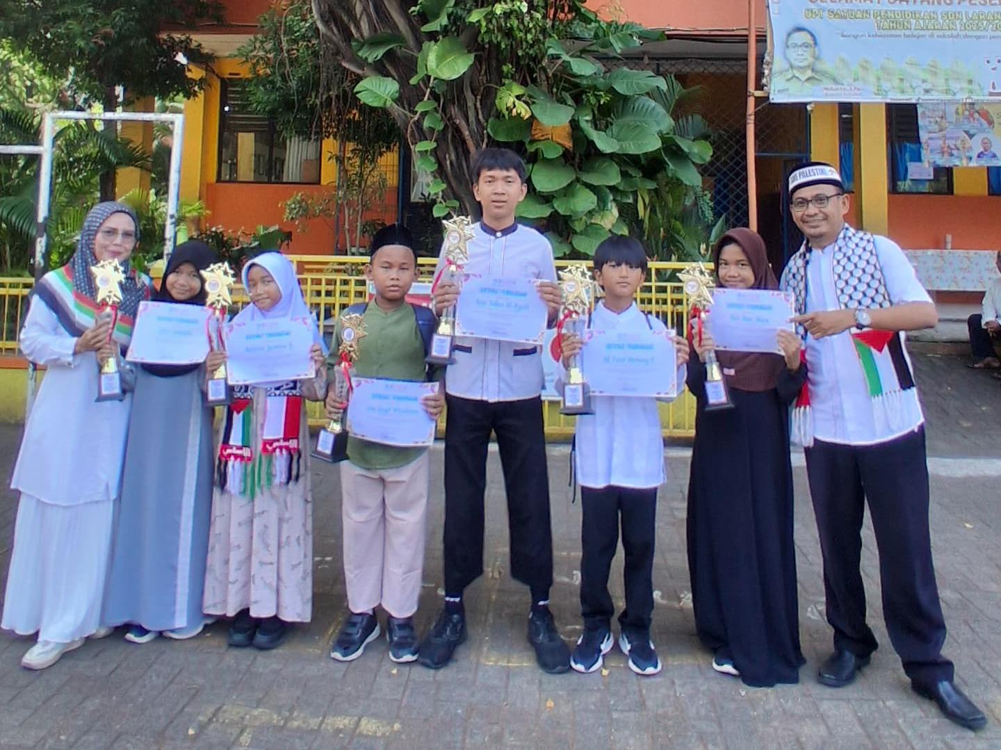 SDN Larangan Selatan 3 Borong Prestasi di FLS3N dan O2SN
