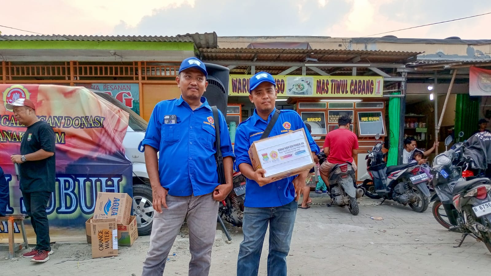 Karang Taruna Desa Pisangan Jaya Luncurkan Gerakan Sedekah Subuh