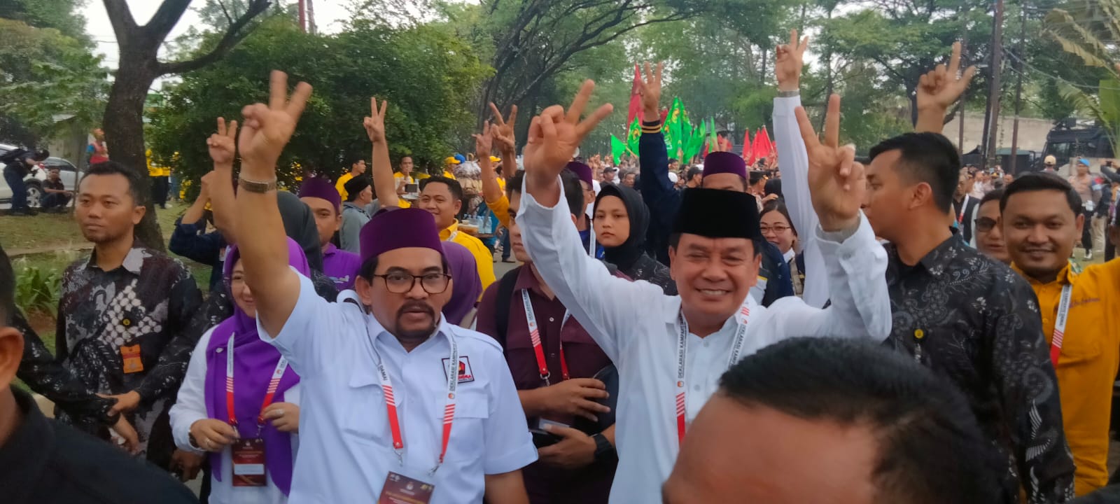 Timses Maesyal dan Intan Diisi Habaib, Mantan Gubernur, hingga Mantan Bupati Tangerang