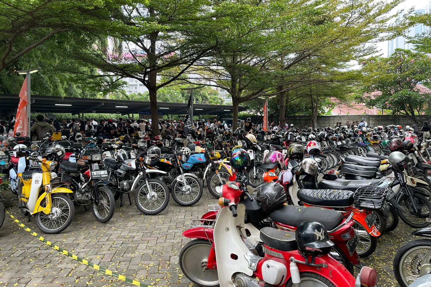 WMS Dukung Indonesia Cub Meeting 2024, Gathering Ratusan Bikers Pecinta Motor Bebek