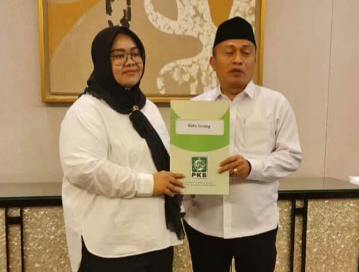 Ratu Ria-Subadri Ushuludin Resmi Terima Rekomendasi PKB untuk Maju di Pilkada Kota Serang 