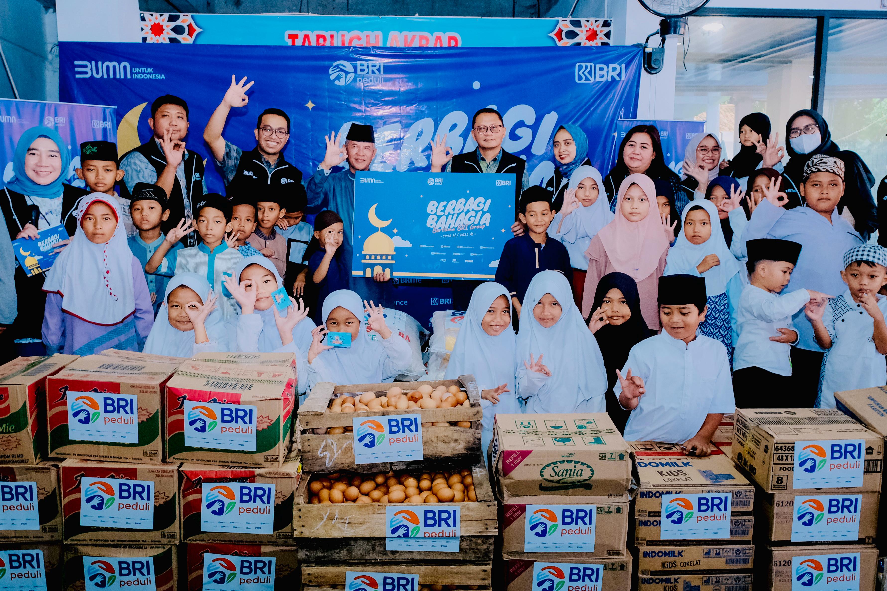 Selama Ramadhan, BRI Regional Office Jakarta 3 Beri Bantuan Anak Yatim dan Panti Asuhan