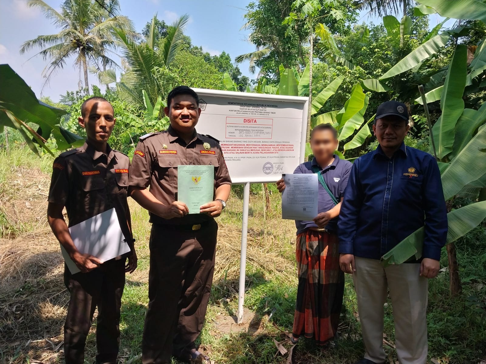 Sita Aset Penunggak Pajak Rp3,3 Miliar