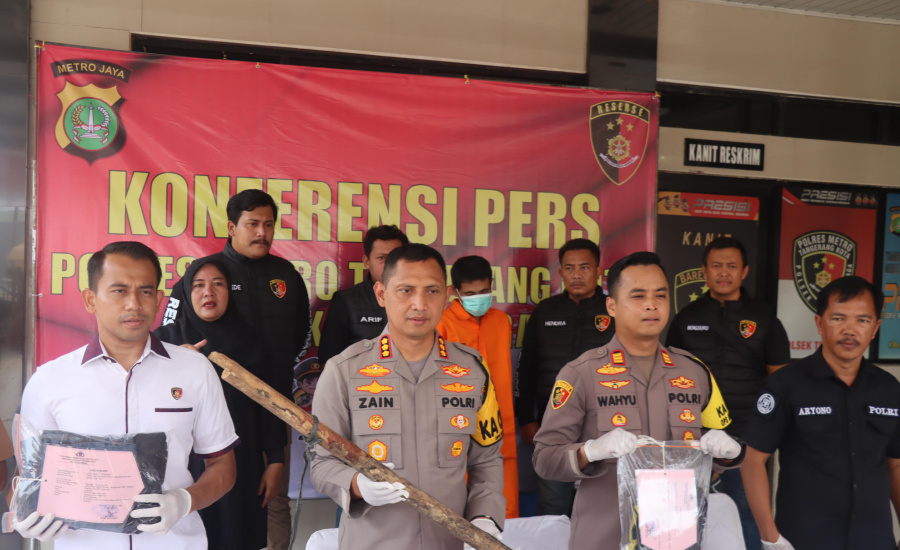 Polisi Rilis Pembunuhan Sesama Petani di Teluknaga, Ini Motifnya