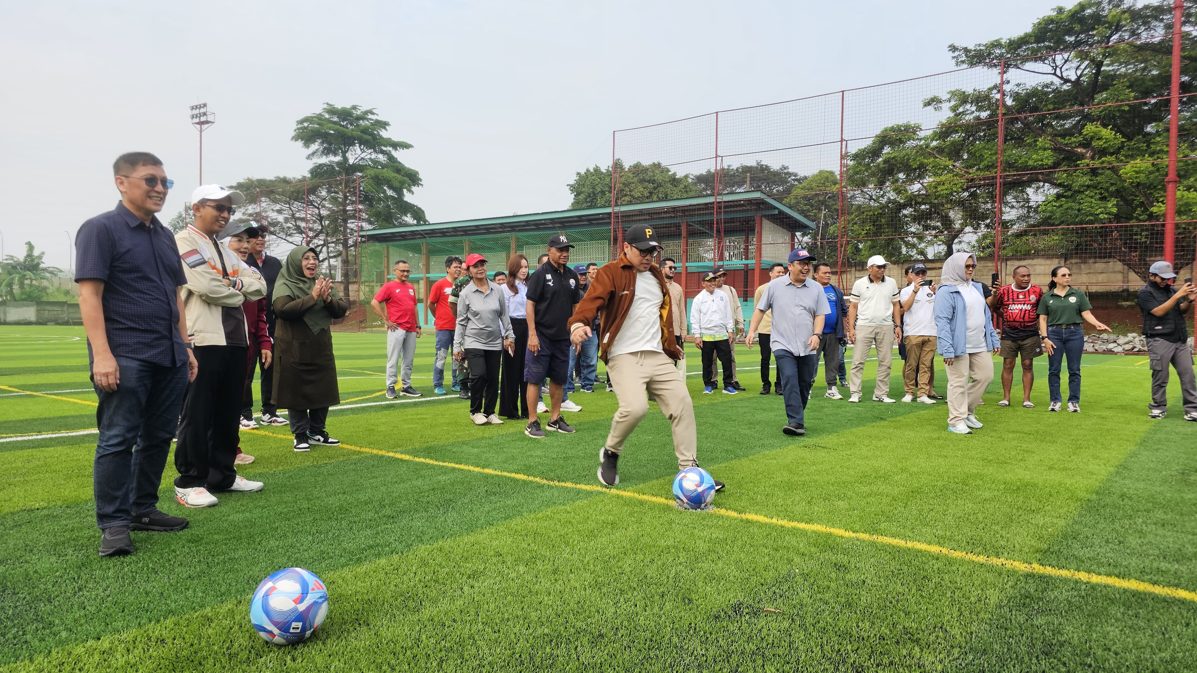 Pemkot Gandeng Swasta, Lapangan Sepakbola Parigi Direvitalisasi Berstandar FIFA