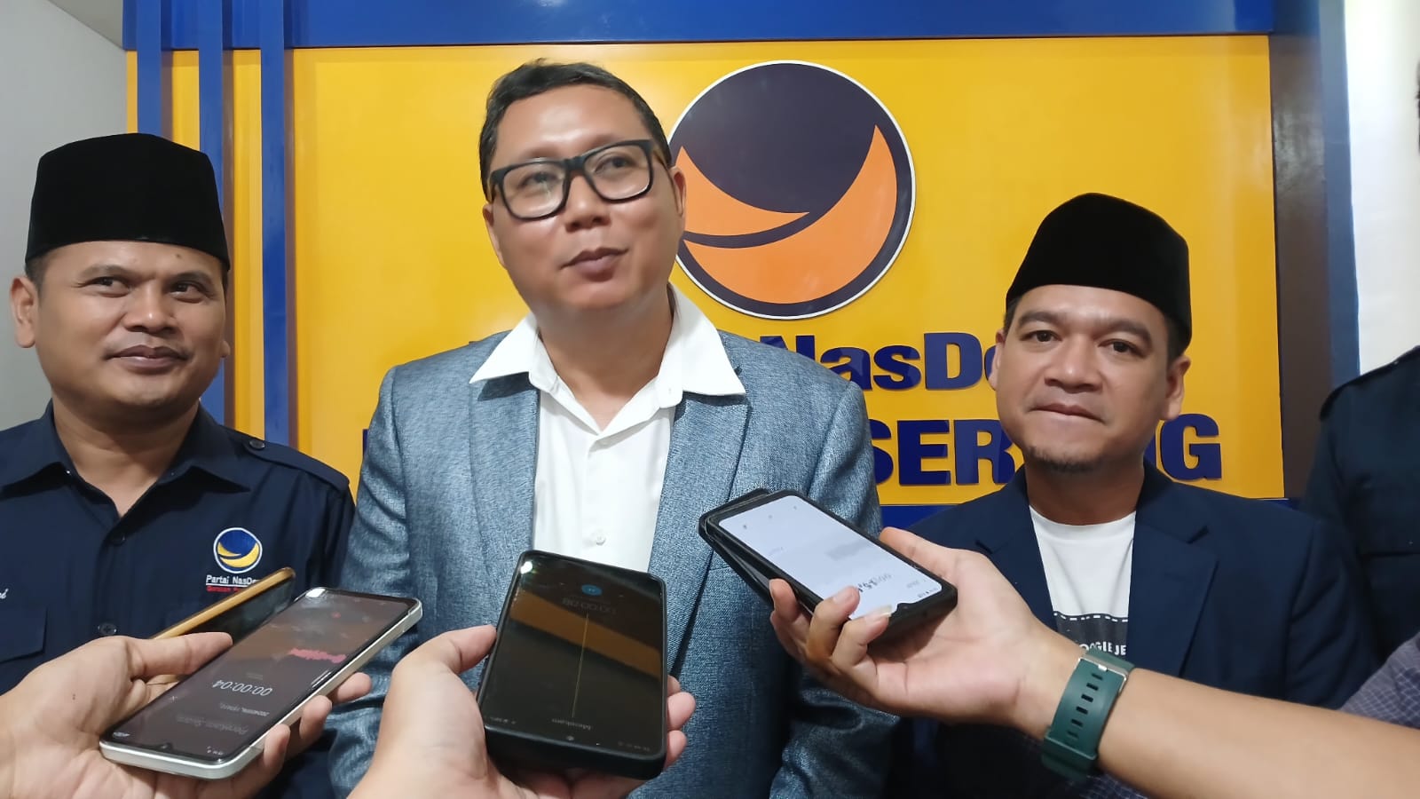 Sadar Diri, Achmad Herwandi Daftar Sebagai Wakil Wali Kota Lewat Penjaringan Nasdem Kota Serang