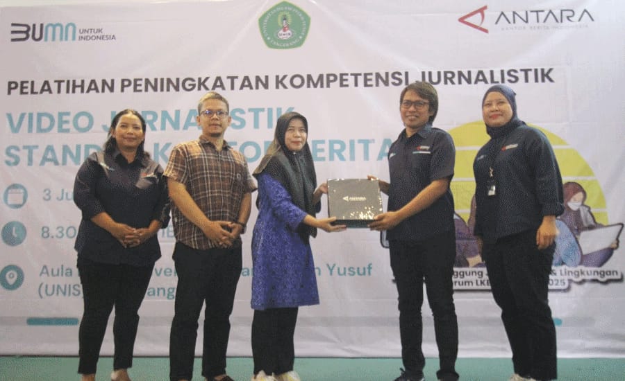 Antara Beri Ilmu Pelatihan Jurnalistik Bagi Mahasiswa UNIS