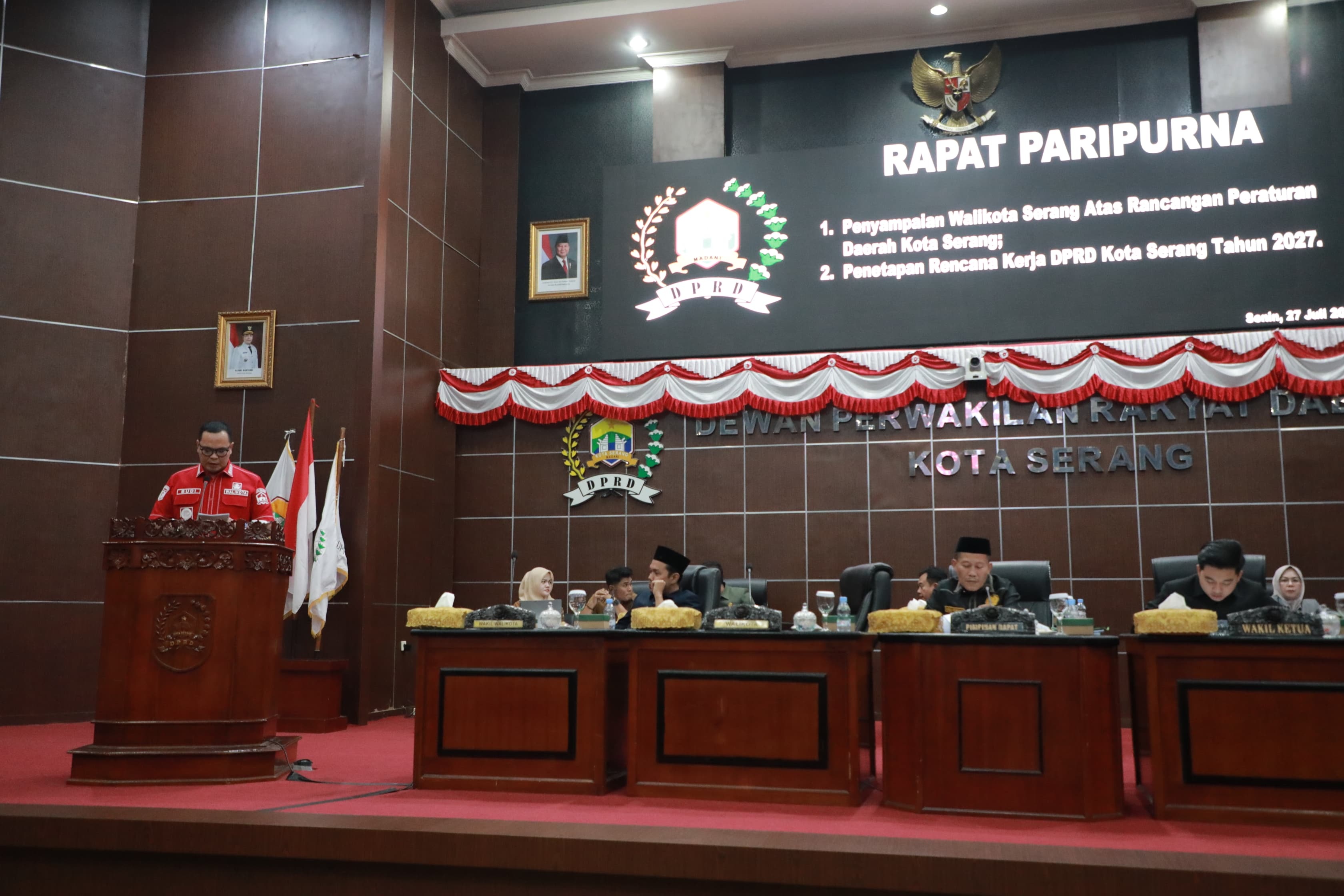 Pemkot Serang Resmi Usulkan Raperda PUK