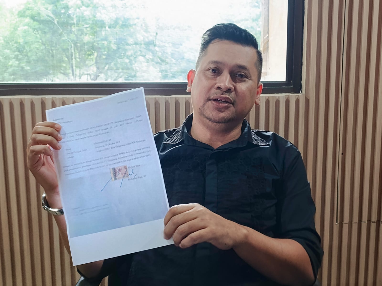 Terpilih Sebagai Direktur PT TNG, Rijal Mundur dari DPRD Kota Tangerang