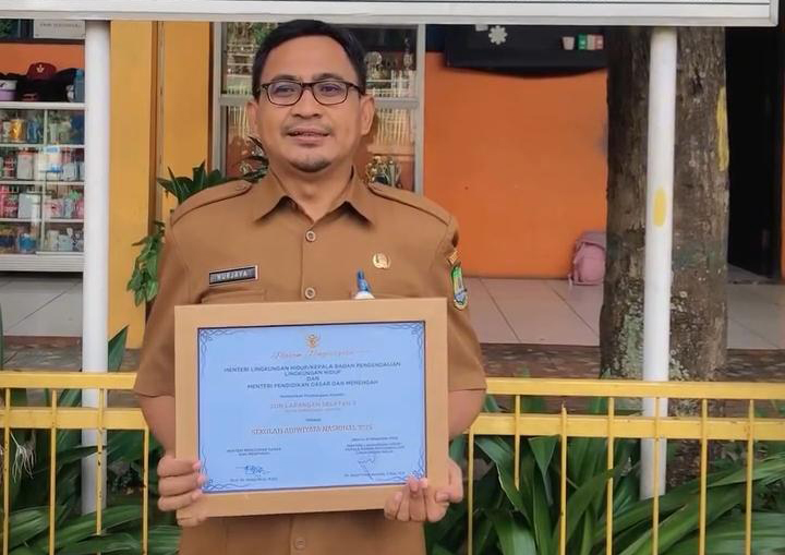 SDN Larangan Selatan 3 Raih Adiwiyata Tingkat Nasional