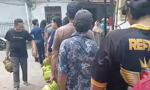 DPC Squad Nusantara Kabupaten Tangerang dan Pemdes akan Mencatat Kebutuhan Gas LPG 3 Kg