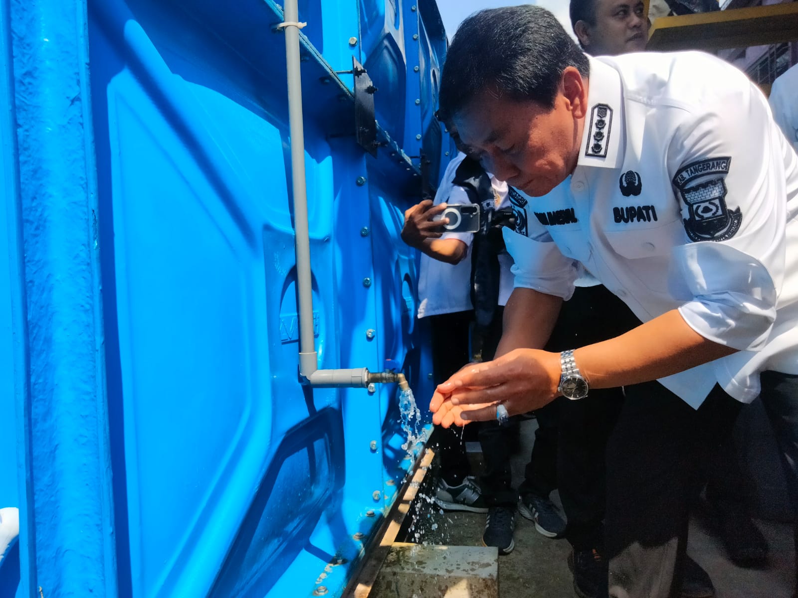 Ajak Warga Rawat Instalasi SAB, Maesyal Sambutan Bahasa Sunda