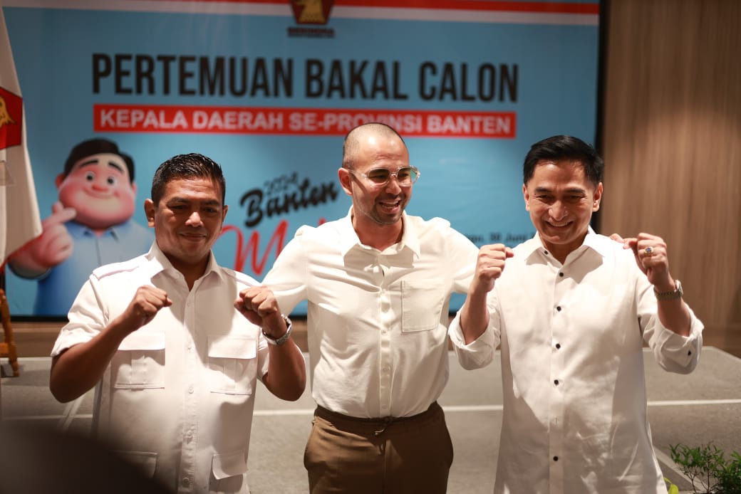 Ini 5 Poin Yang Ditugaskan Prabowo, Usai Andra-Dimyati Resmi Ditunjuk Jadi Bacagub Banten