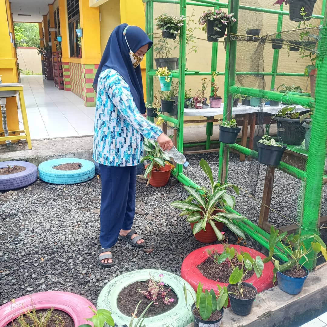 SDN Sepatan IV Terus Lakukan Progam Sekolah Hijau  