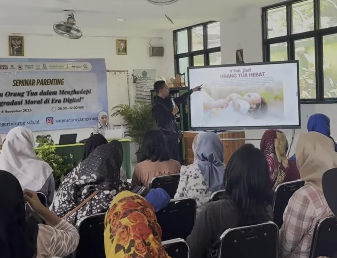 SMPN 1 Curug Sosialisasi Sahabat Anak di Era Digital, Orang Tua Harus  Jadi Teman belajar