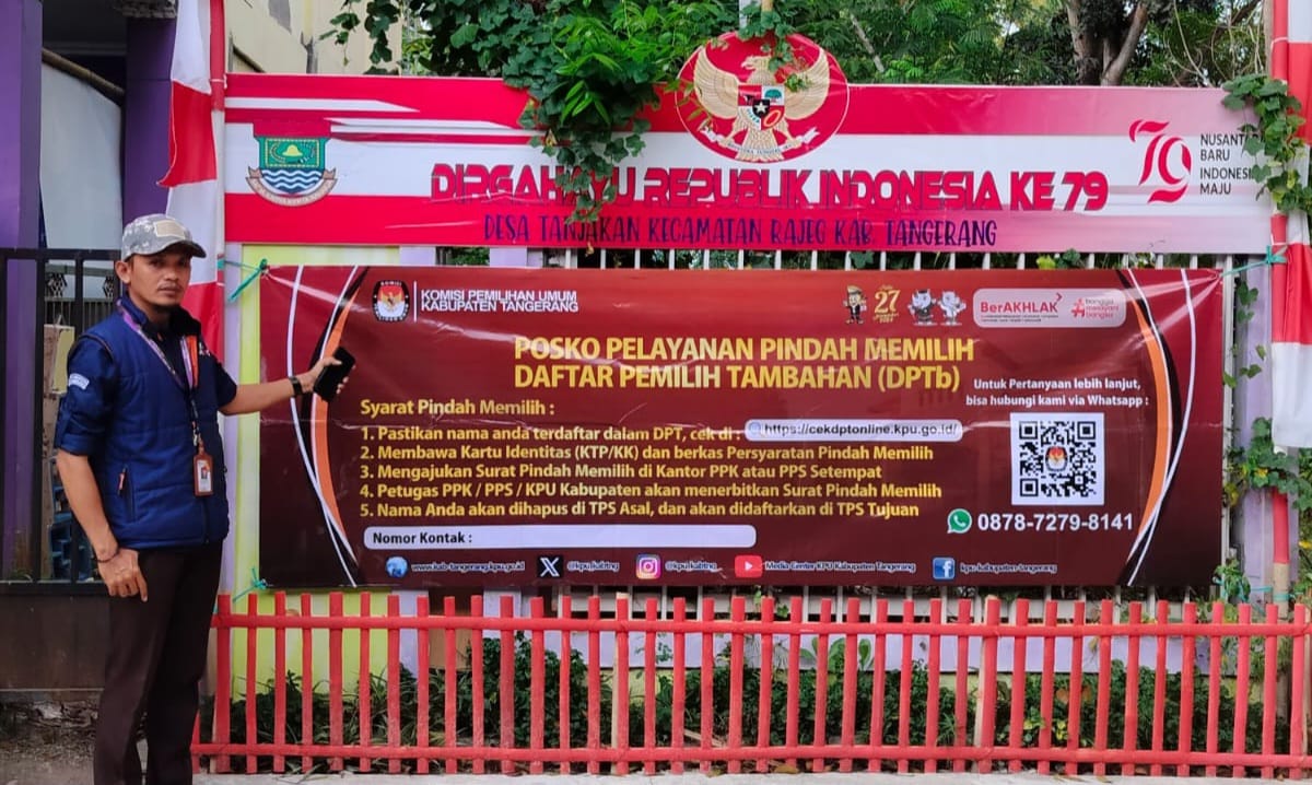 Panitia Pemungutan Suara Buka Posko Pelayanan Pindah Memilih