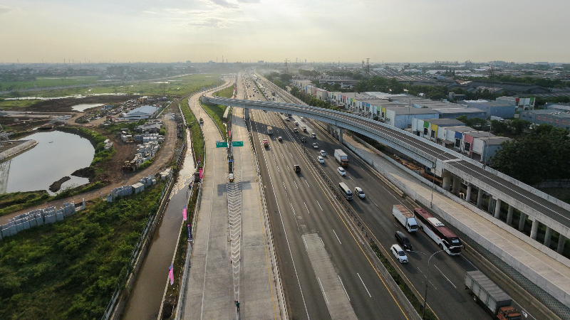 Akses Tol KM 25 Jakarta-Merak Percepat Konektivitas Kawasan