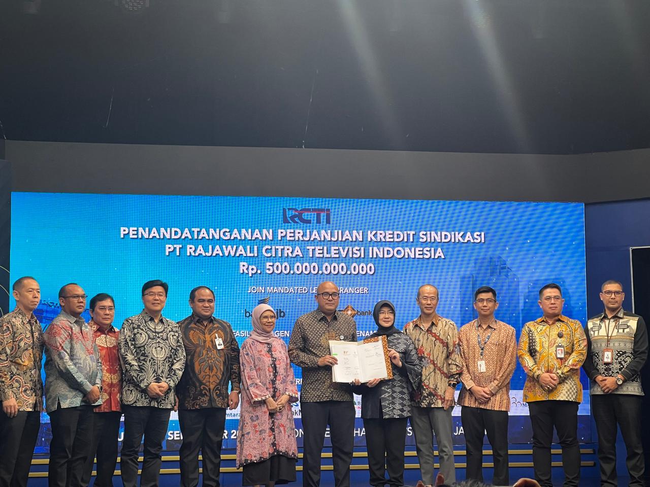 bank bjb Kerja Sama dengan PT Rajawali Citra Televisi Indonesia untuk Fasilitas Kredit Modal Kerja Sindikasi