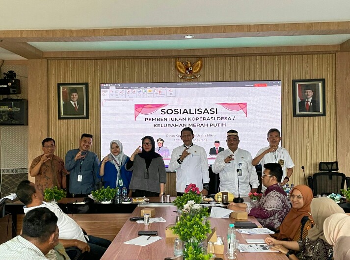 Koperasi Merah Putih di Kecamatan Cisauk Siap Diluncurkan, Wujudkan Desa Mandiri dan Ekonomi Gotong Royong