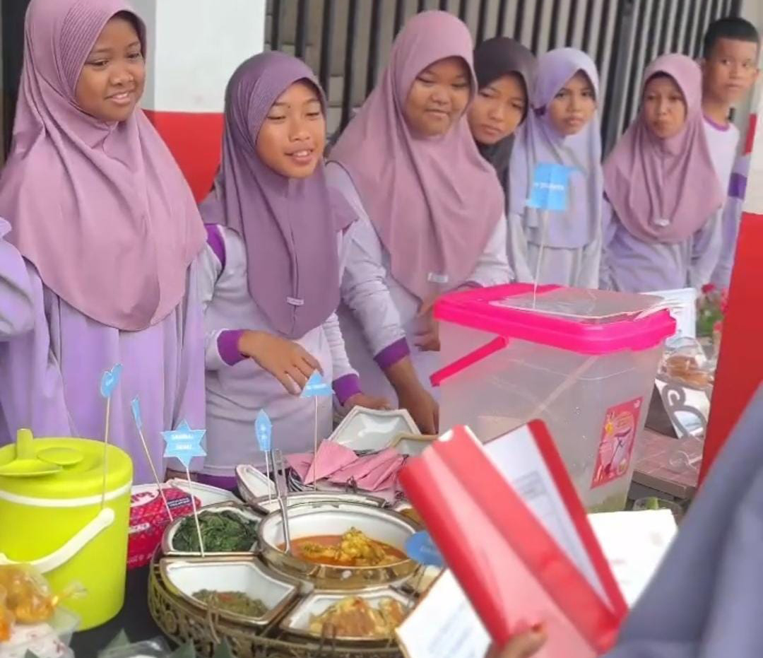 SDN Legok I Kenalkan Ragam Masakan Tradisional 