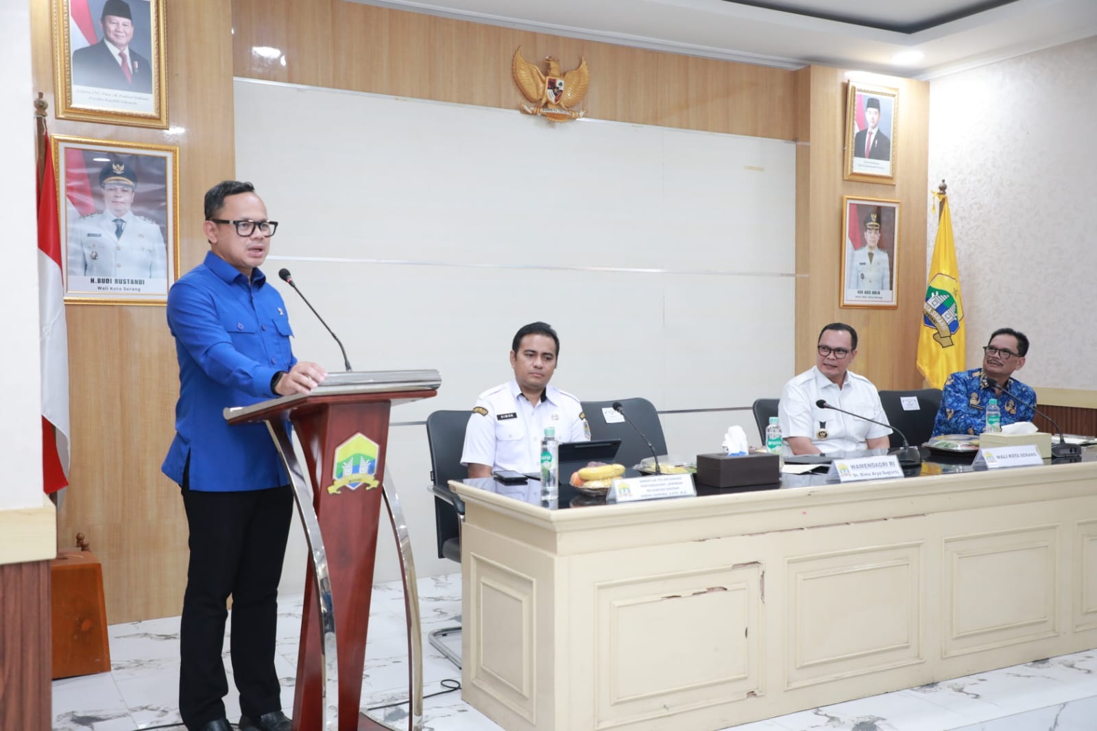 Wamendagri Bima Arya Apresiasi Penataan Royal Baroe