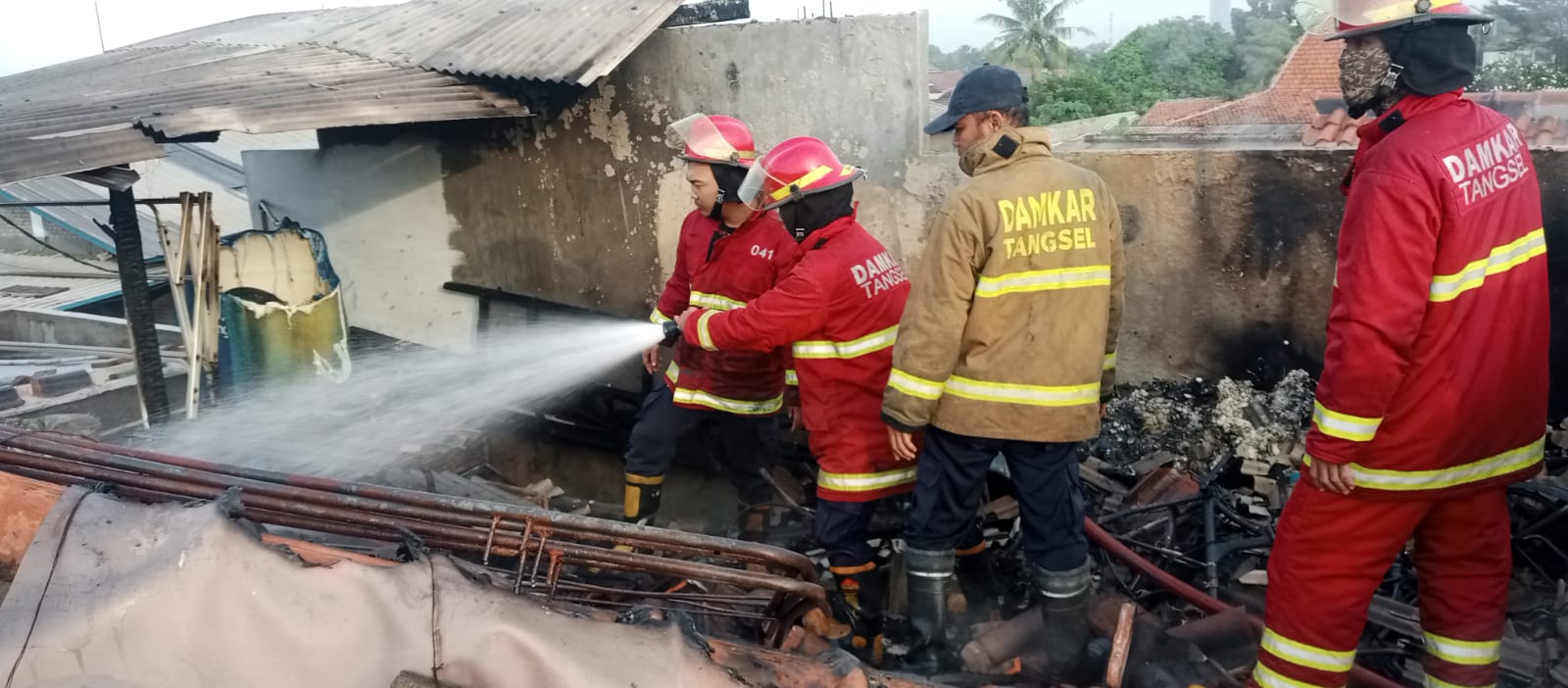 92 Kasus Kebakaran Terjadi di Tangsel Kurun Waktu 11 Bulan