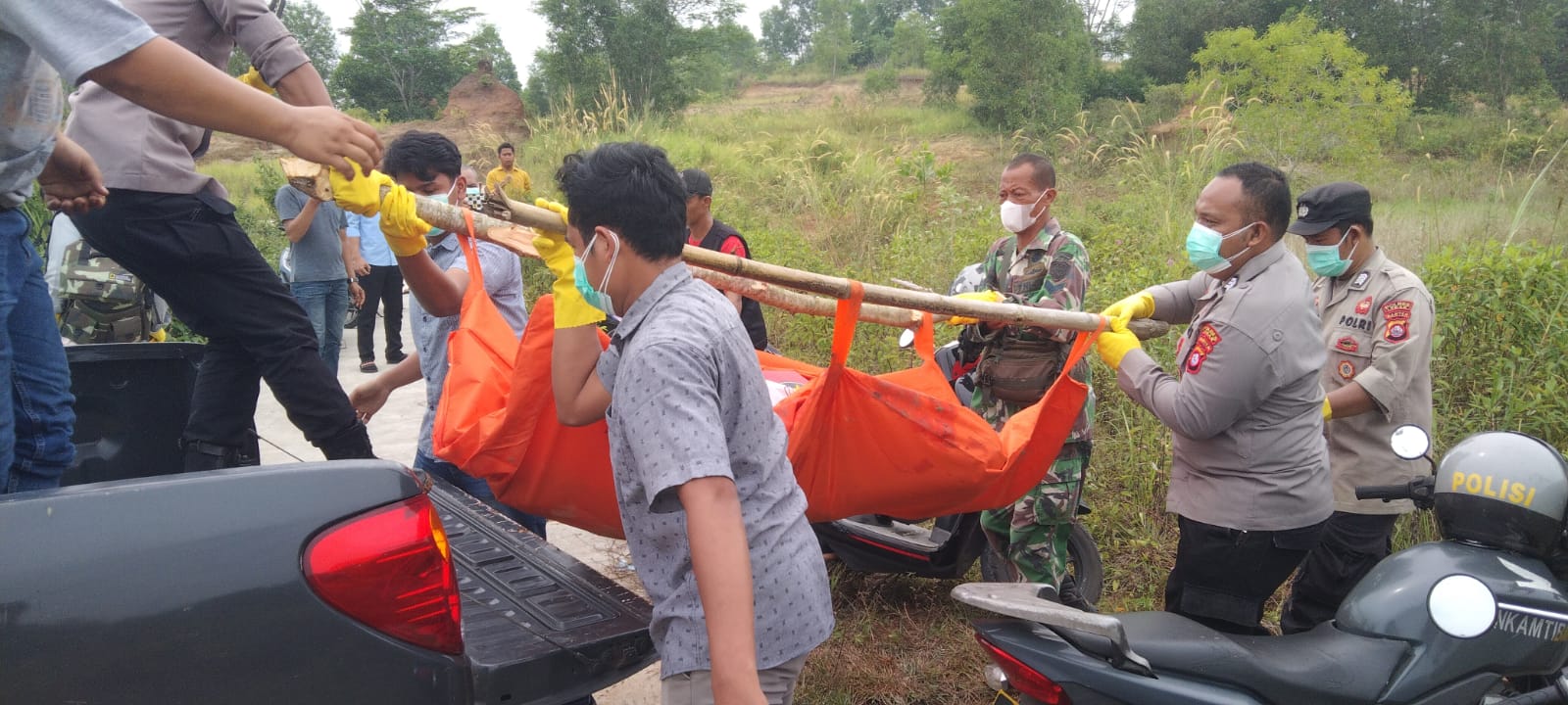 Heboh Mayat Misterius Ditemukan Membusuk di Lebak