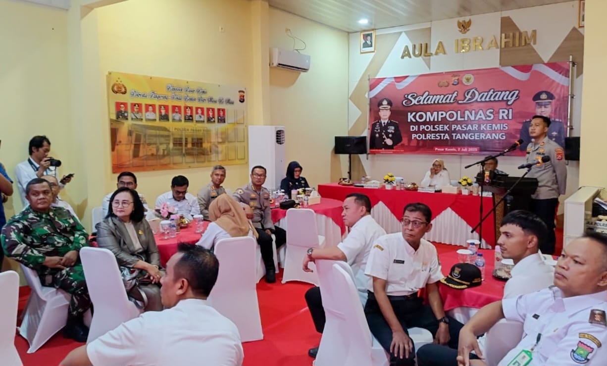 Kompolnas Tinjau Polsek Pasar Kemis