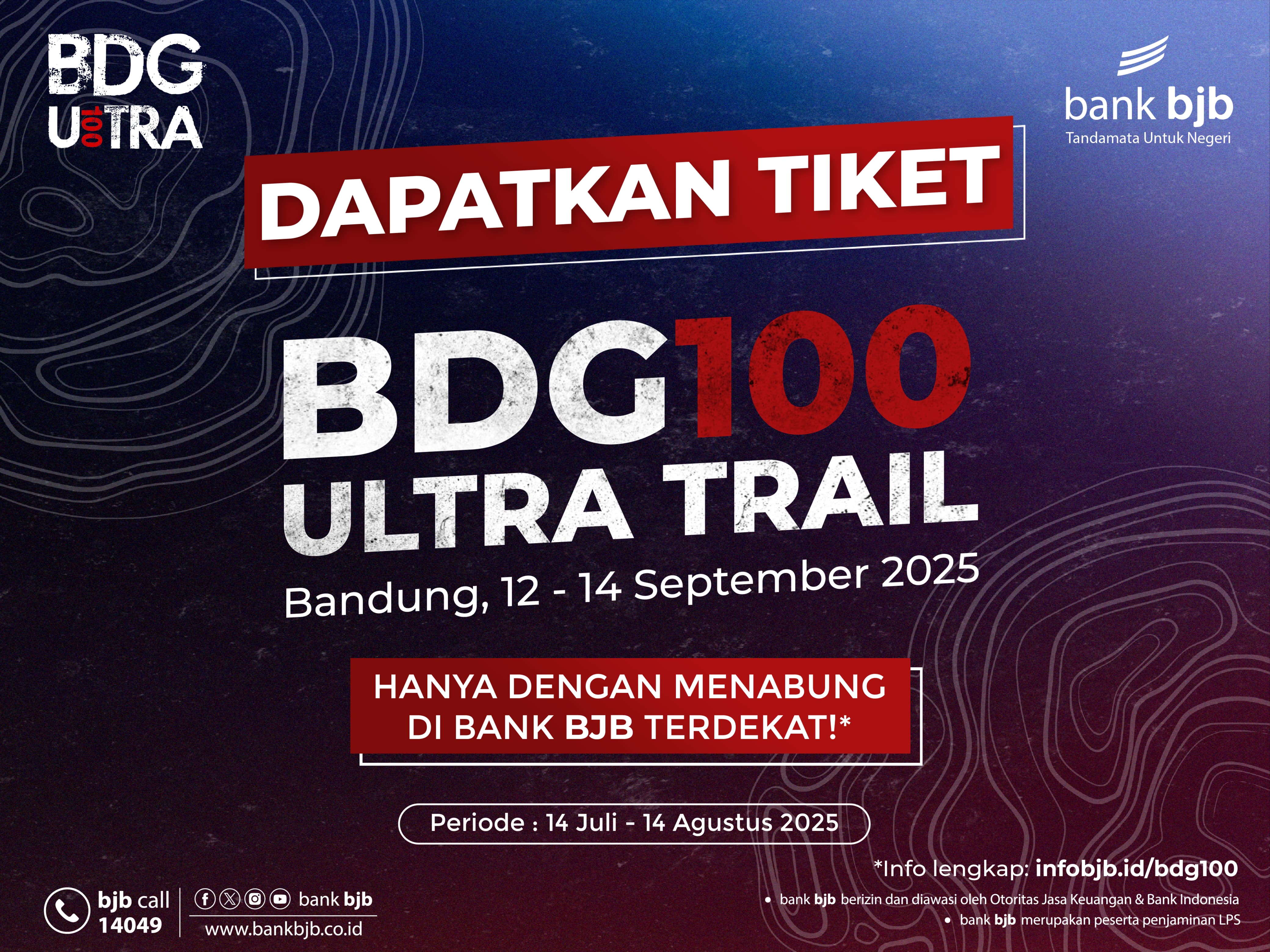 Kolaborasi bank bjb dan BDG 100 Ultra, Dorong Gaya Hidup Sehat dan Ekonomi Lokal Tumbuh