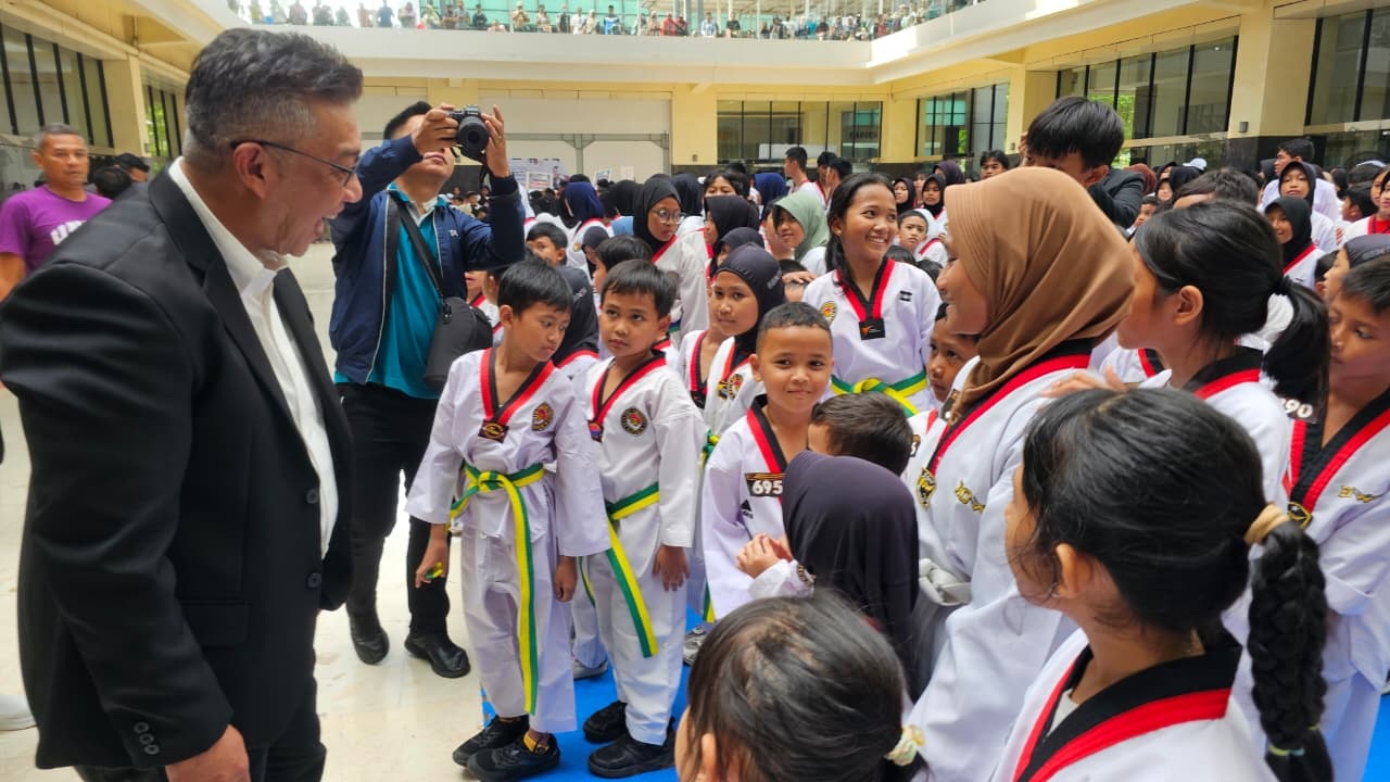 Ribuan Taekwondoin Ikuti Ujian Kenaikan Tingkat