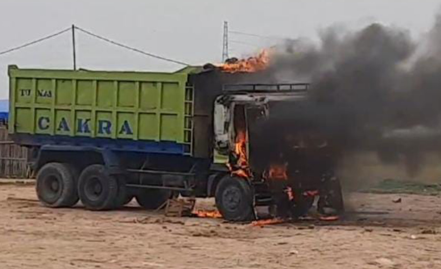 Truk Tanah Penabrak Bocah di Kosambi Dibakar Warga, Kapolres Pastikan Usut Kejadian