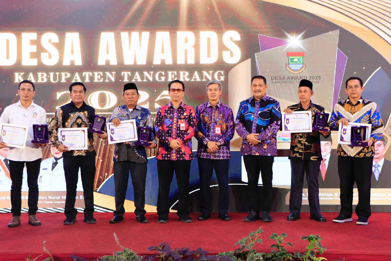 Dorong Inovasi Pelayanan Publik, Pemkab Tangerang Gelar Desa Awards 2025