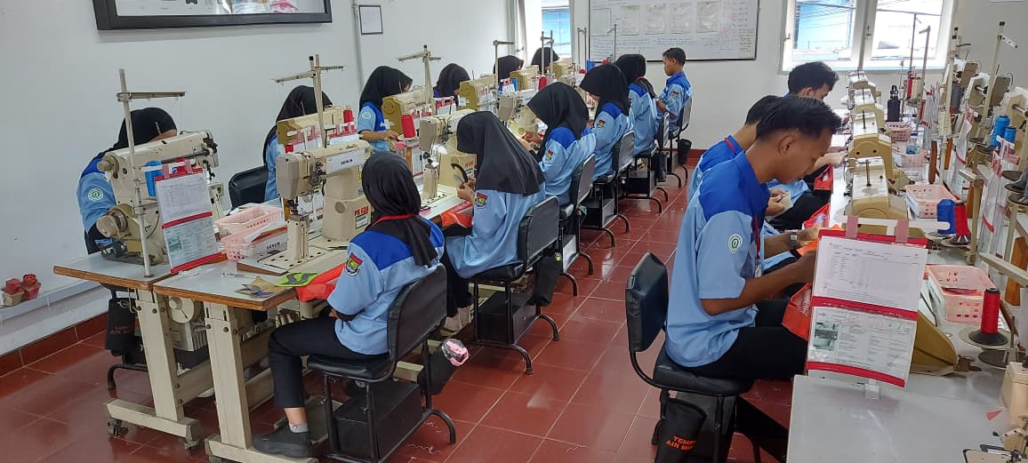 95 Peserta BLK Tangerang Langsung Kerja
