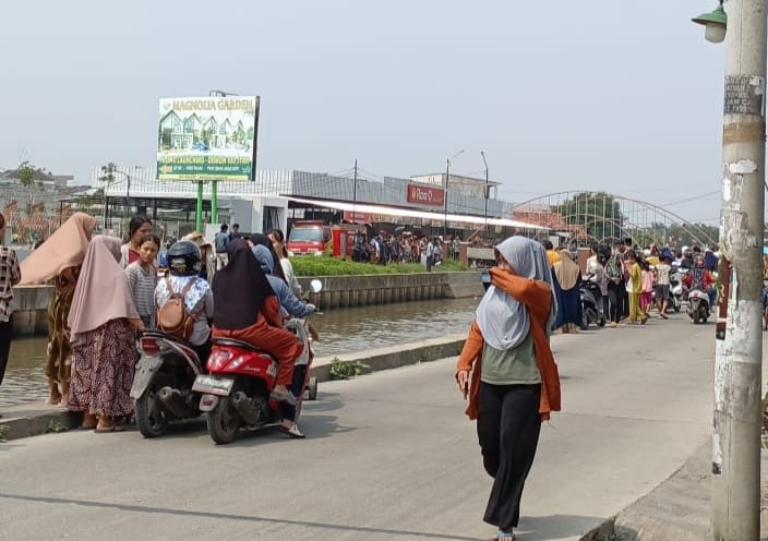 2 Bocah Tewas Tenggelam di Kali Pondok Jaya Kabupaten Tangerang