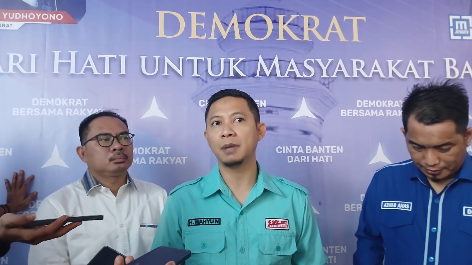 Ikuti Fit and Proper Test Demokrat, Wahyu Nurjamil Janji Bangun Pasar Tradisional 