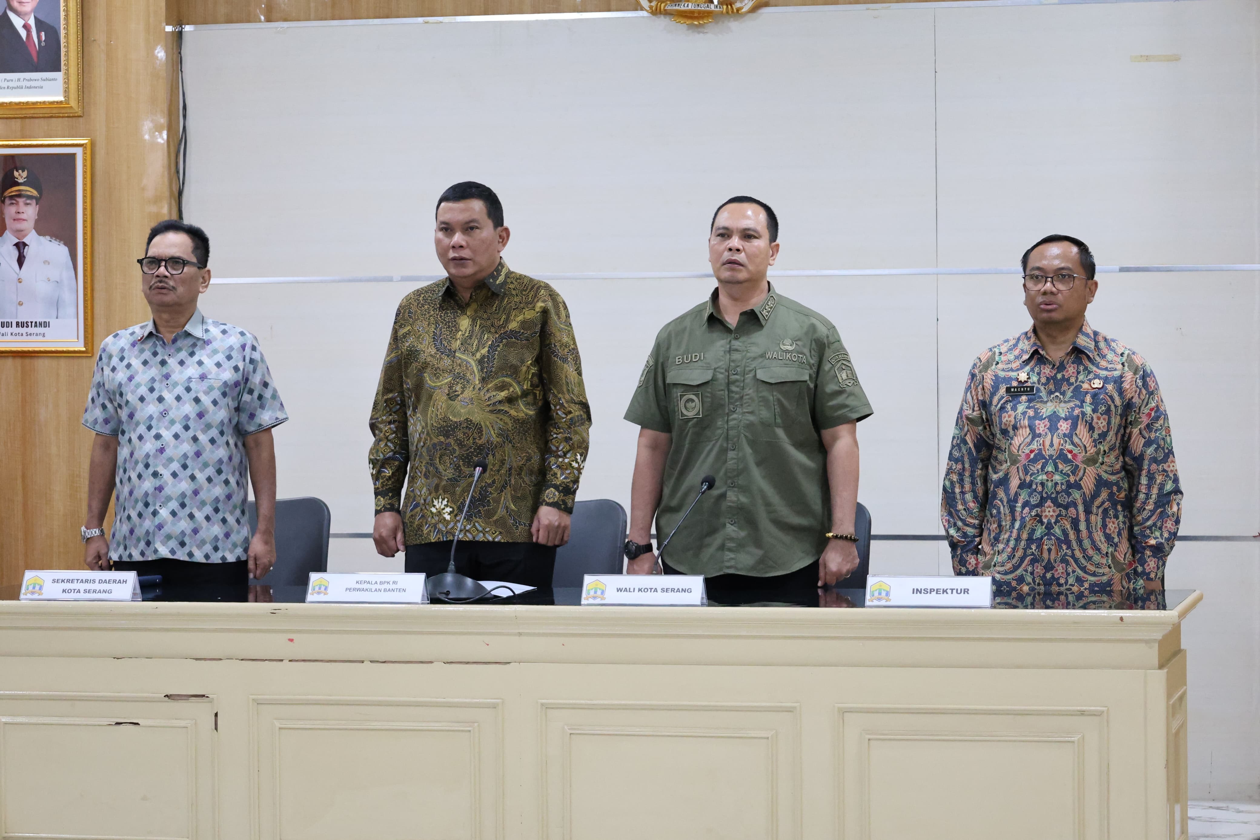 BPK Sisir Fondasi APBD Kota Serang