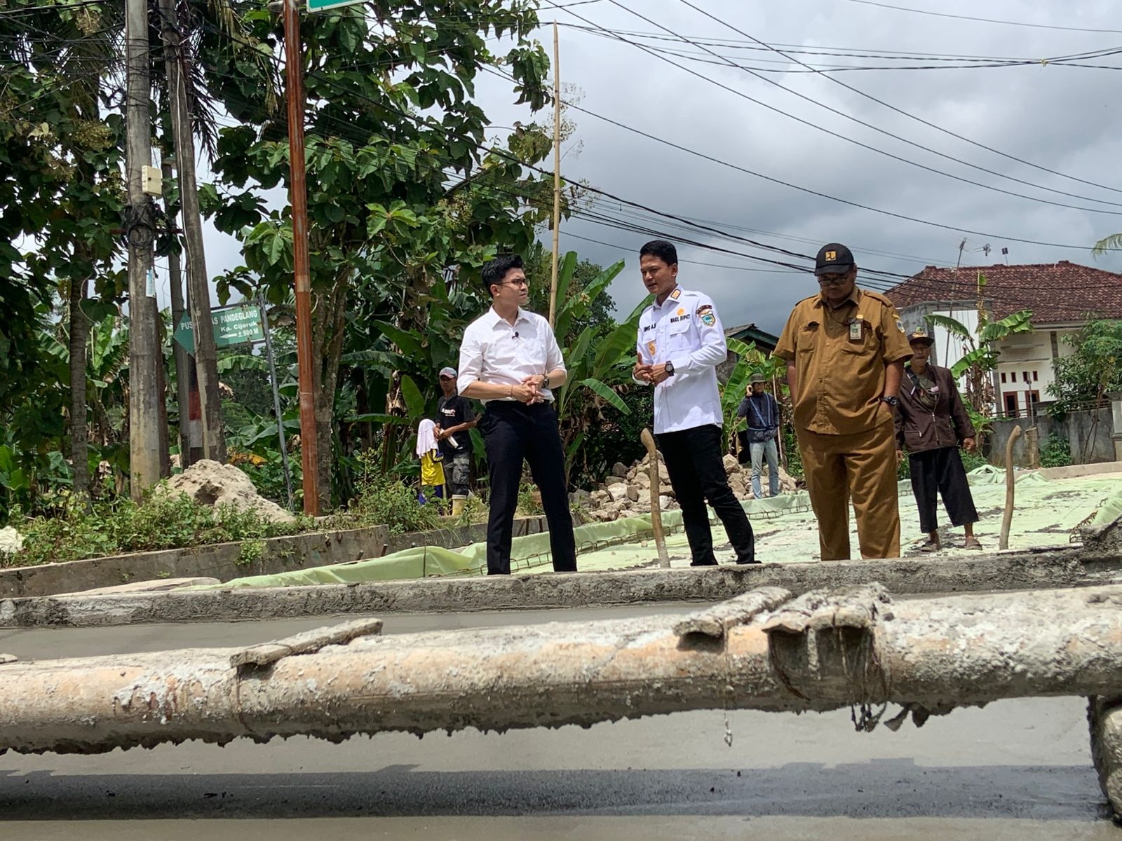 Wabup Iing Tinjau Program Bang Andra