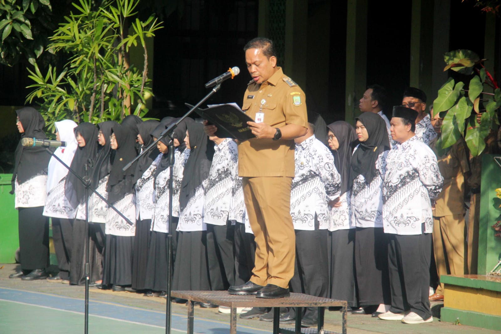 Momen HGN, Pj Wali Kota Tangerang Sebut Kesejahteraan Guru  Menjadi Prioritas