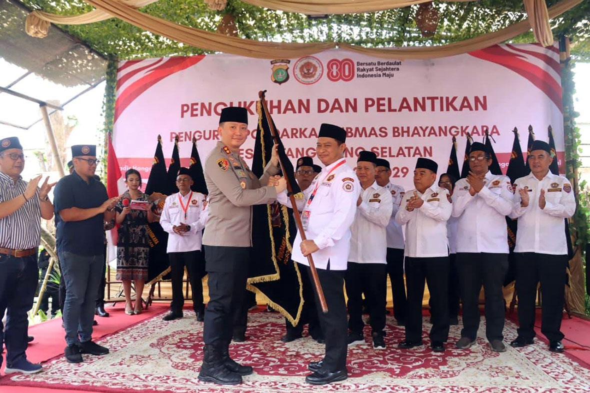 Mulyadi Widodo Pimpin Pokdarkamtibmas Tangsel