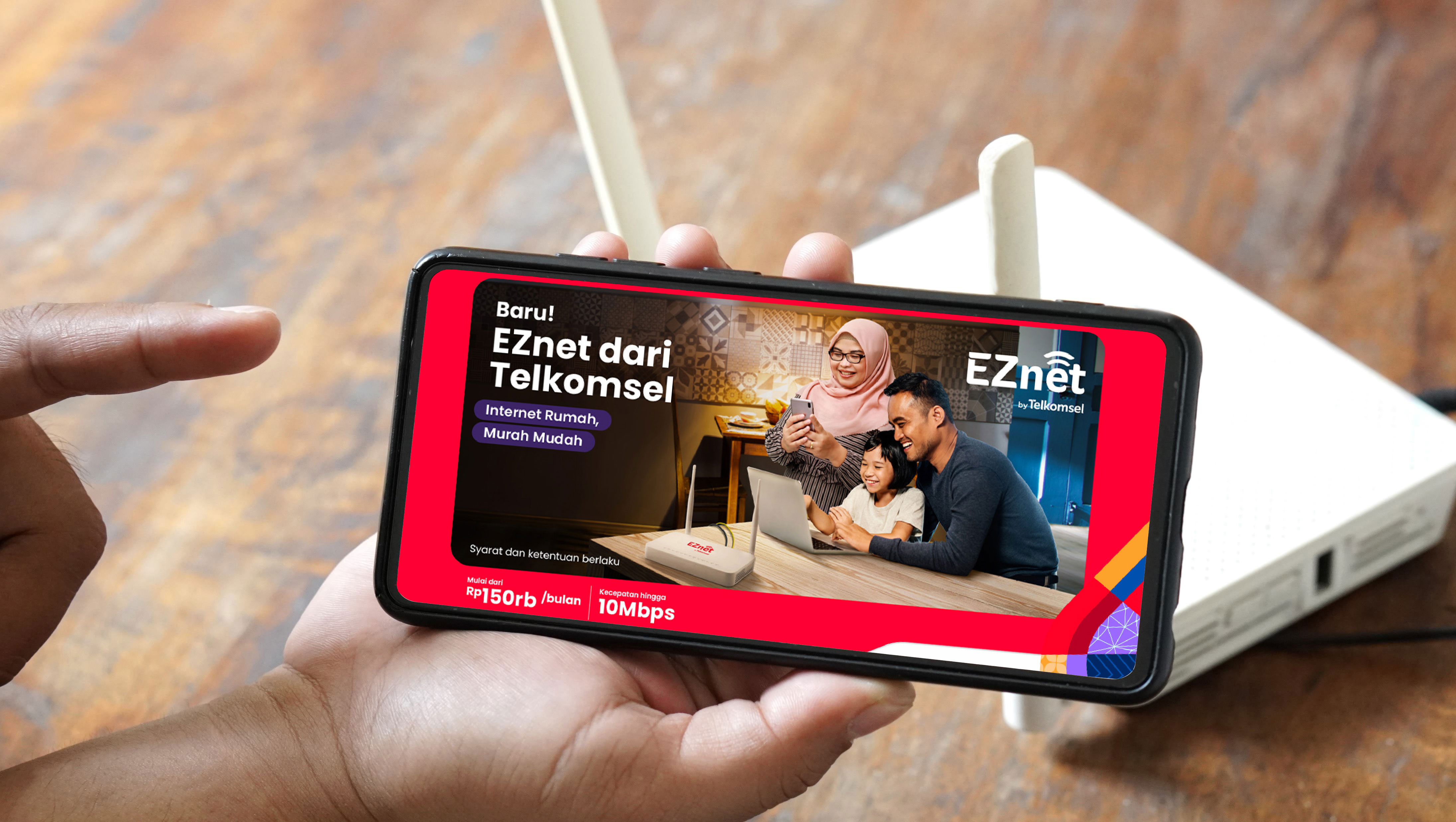 EZnet Solusi Internet Rumah yang Murah dan Mudah untuk Semua