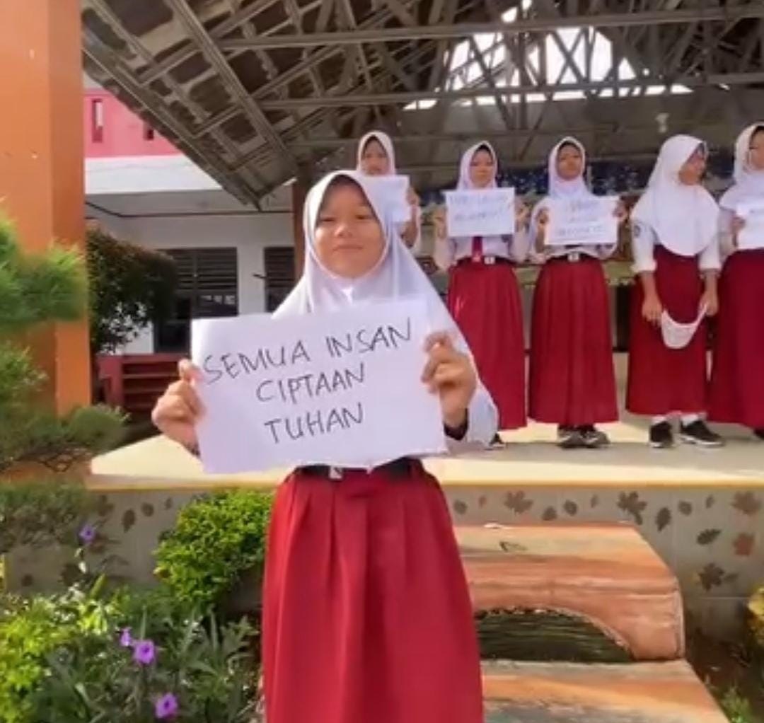 SDN Sarakan III: Rukun Sama Teman untuk Kebersamaan dan Cegah Bullying