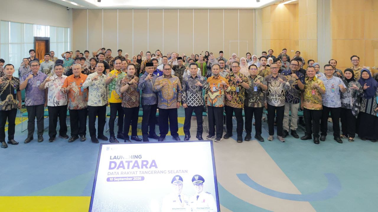 Pemkot Tangsel Luncurkan Datara, Perkuat Pengambilan Kebijakan Berbasis Data