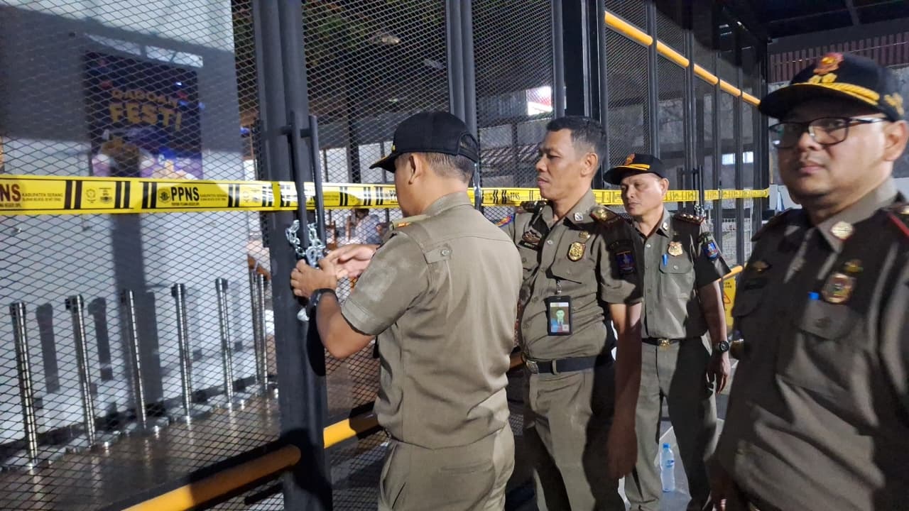 Diberi Waktu 28 Hari Lengkapi Izin, Satpol PP Segel Mie Gacoan