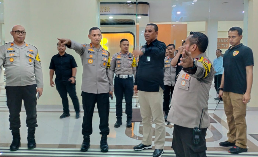 MCU Bacalon Kepala Daerah se-Tangerang Raya, Kapolres  Sambangi RSUP dr. Sitanala