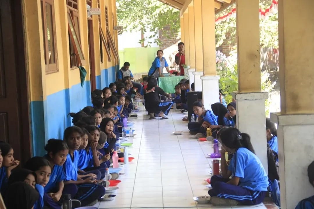 SMPN 2 Rajeg Lanjutkan Tradisi Mabar