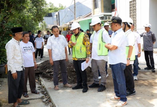 Pemkot Tangsel Genjot  Infrastruktur, Warga Rasakan Perubahan Nyata
