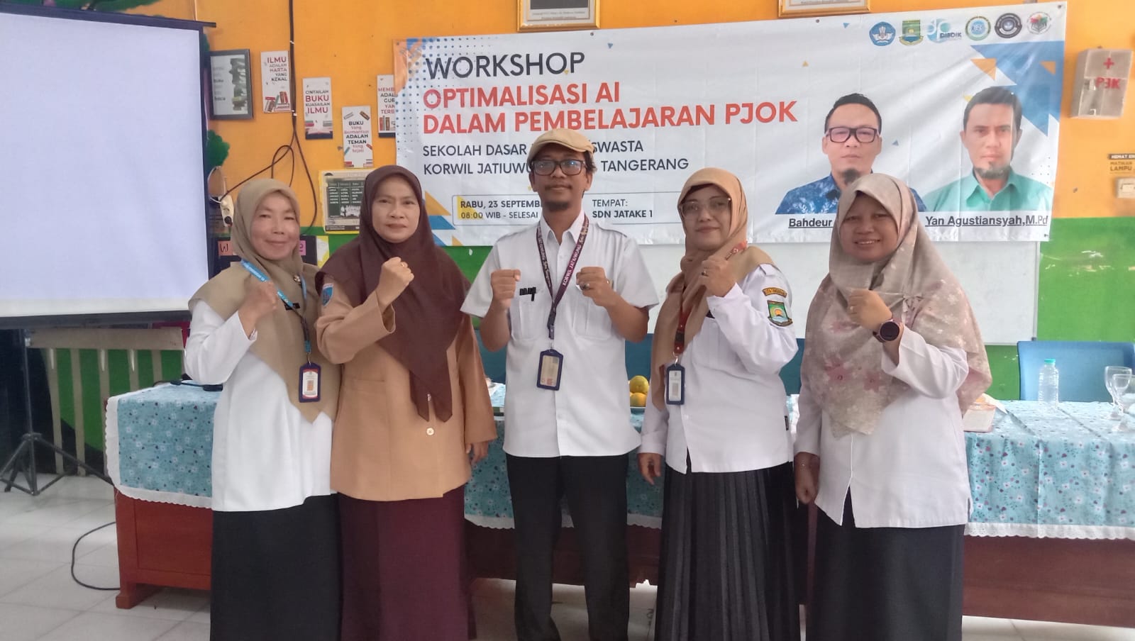 Guru PJOK SD Dilatih AI