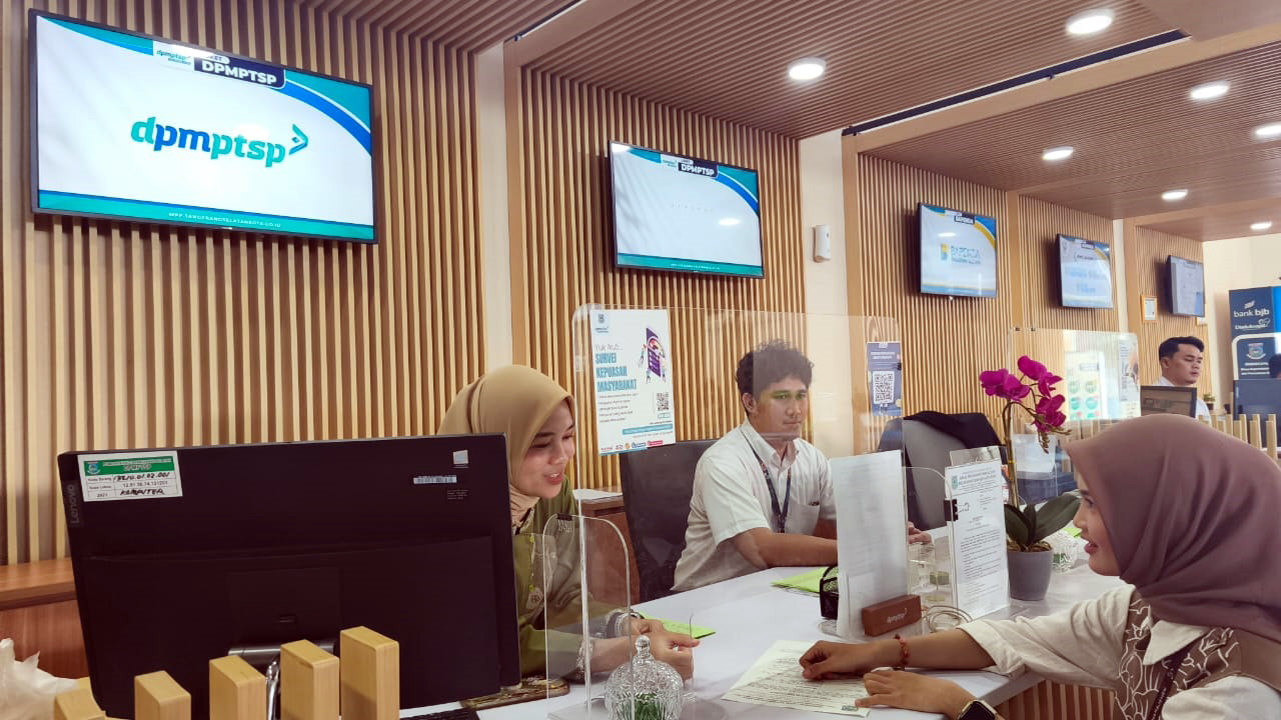 Loket DPMPTSP Paling Banyak Dikunjungi